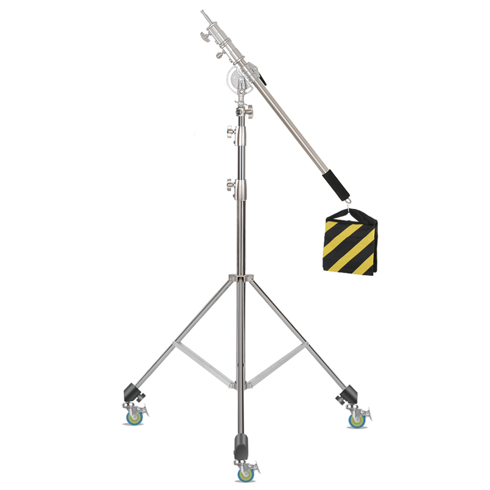 Photography Lighting And Background - Soporte de luz de acero inoxidable