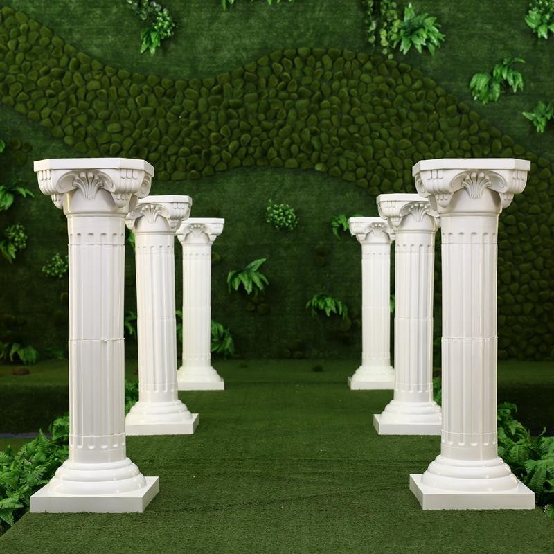Photography Lighting And Background - Columna Romana de Plástico Blanca de