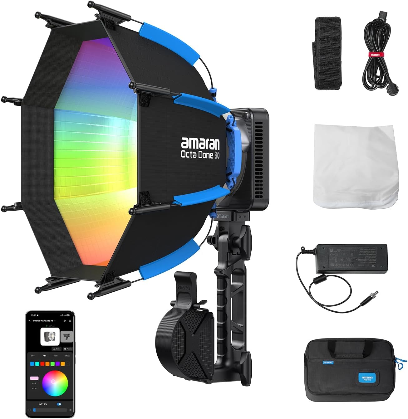 Photography Lighting Bag - Luz de Video LED RGB de