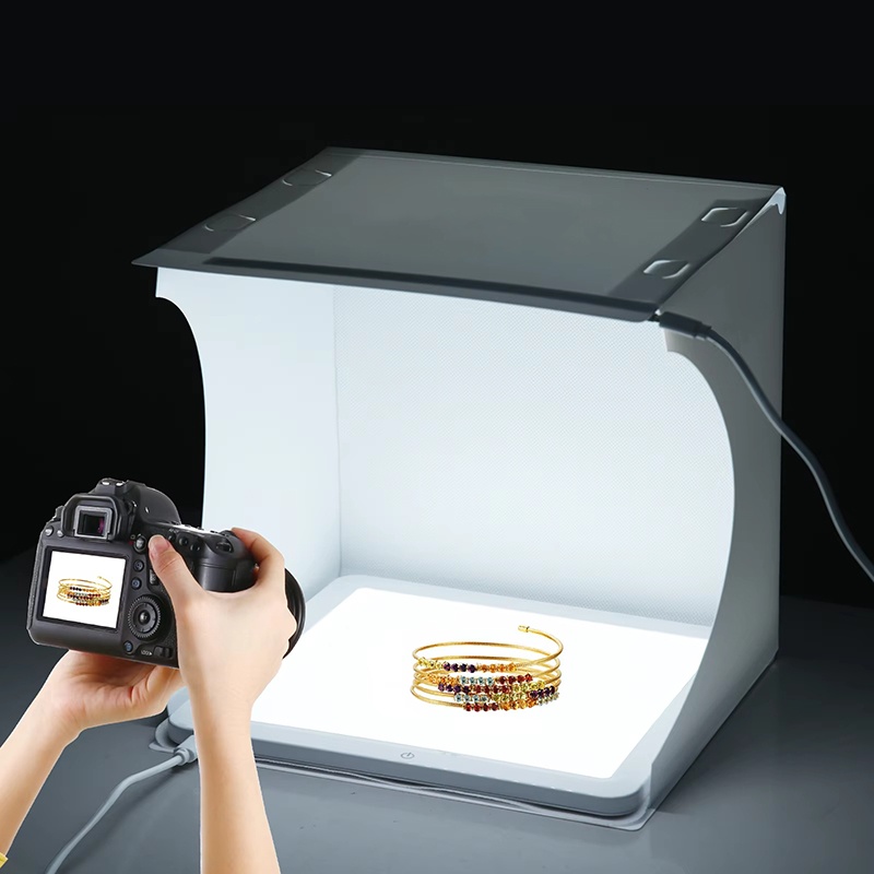 Photography Lighting And Background - Caja de Luz Portátil de 20