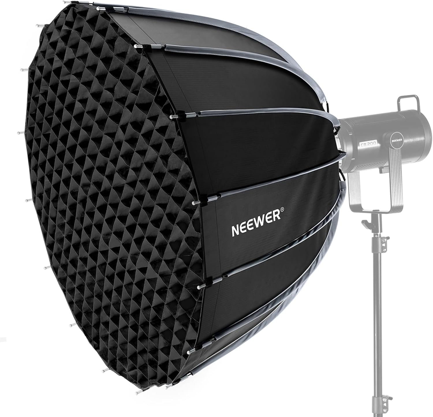 Photography Lighting Bag - Softbox Parabólico con Montura Bowens, Kit