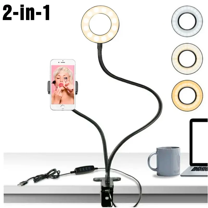 Photography Lighting Overhead - Soporte Universal Flexible para teléfono móvil