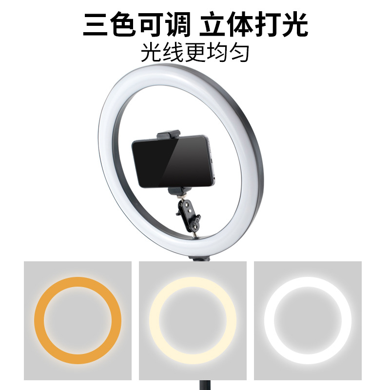 Aro de luz de escritorio con s - Photography Lighting Overhead reseña y precio