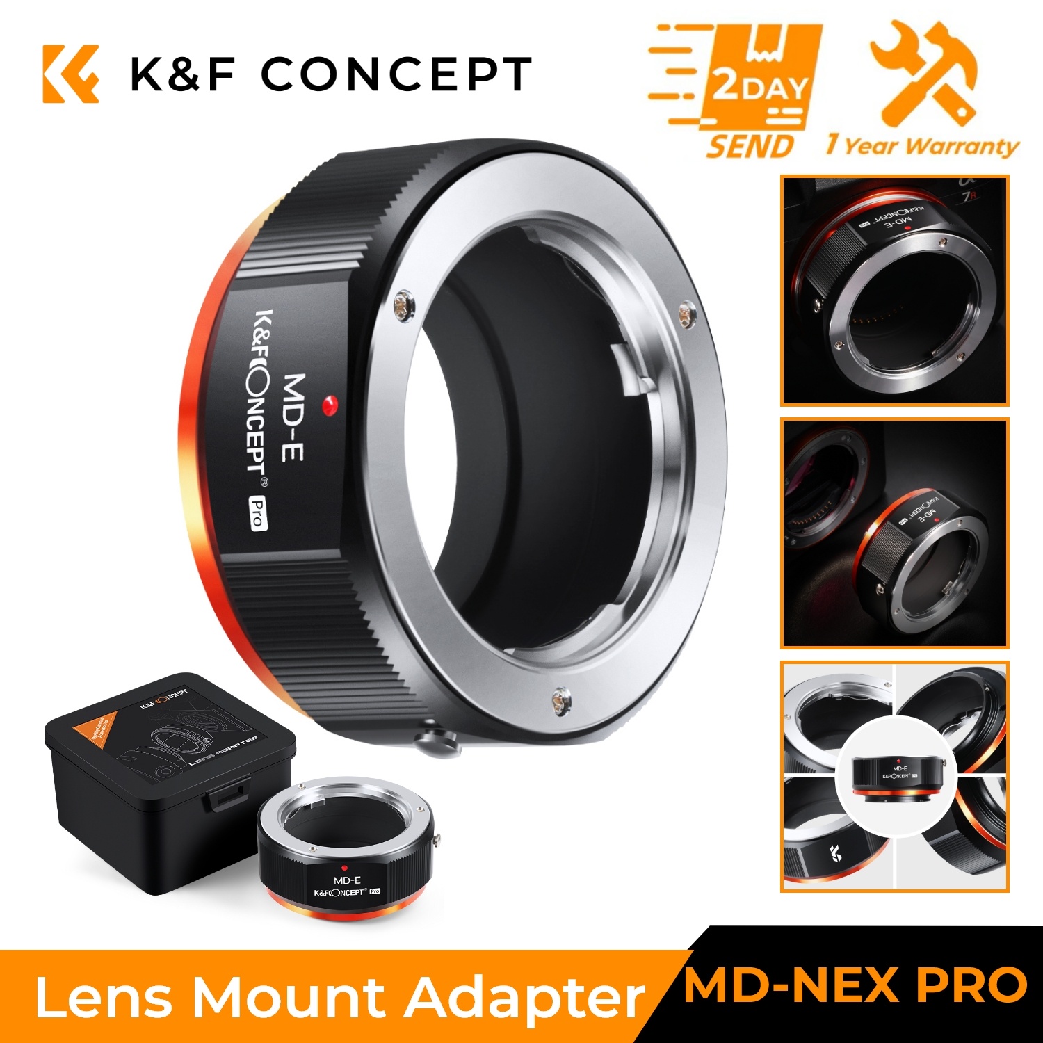 Adaptador de Montura de Lente  - Sony Camera A6400 reseña y precio