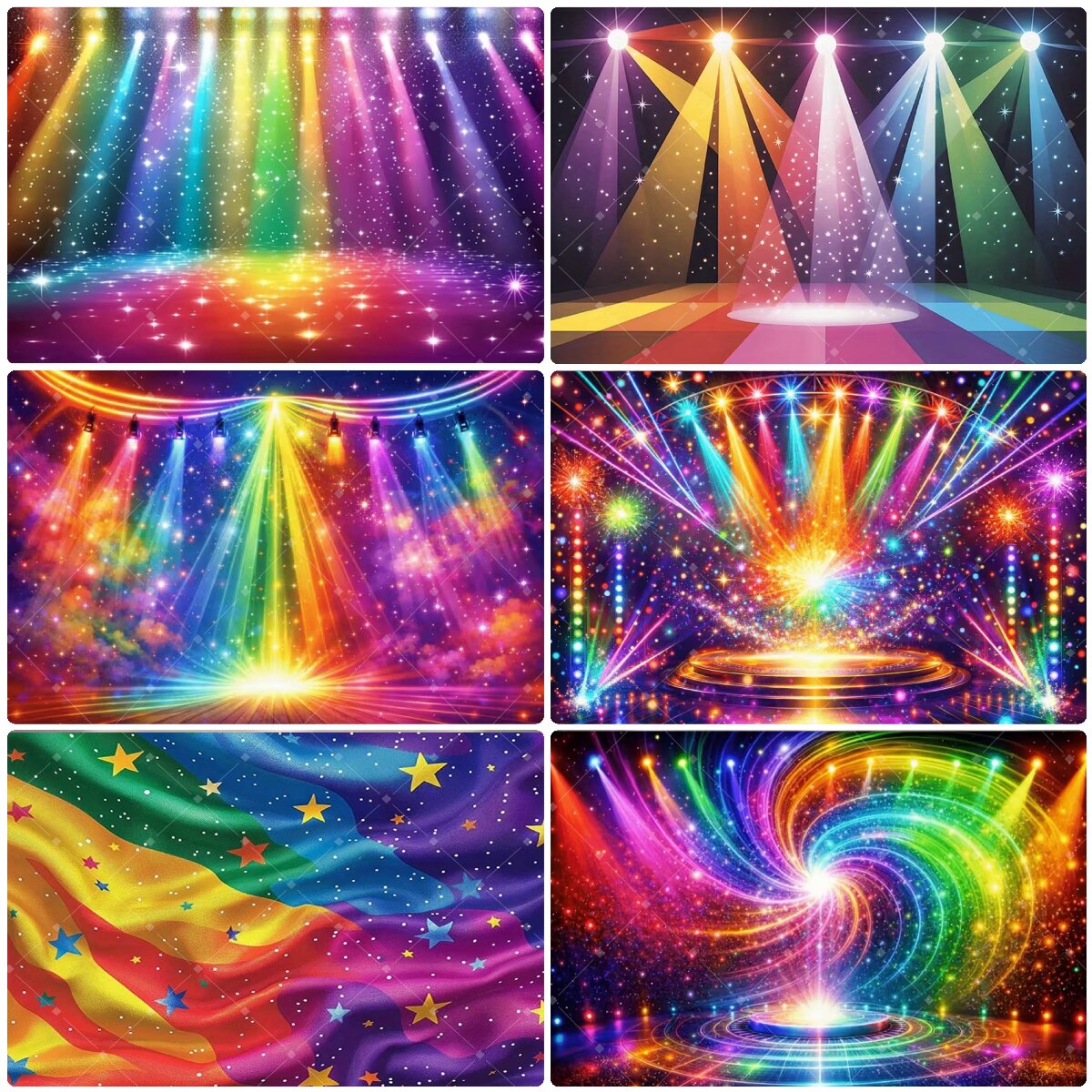 Fondo de Escenario con Luces d - Photography Lighting And Background reseña y precio