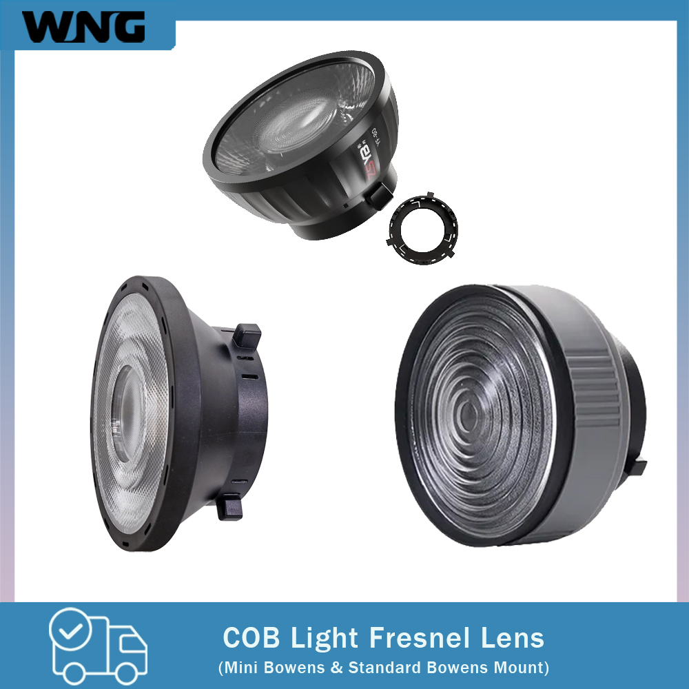 Lente Fresnel con Enfoque Ajus - Photography Lighting Spotlight reseña y precio