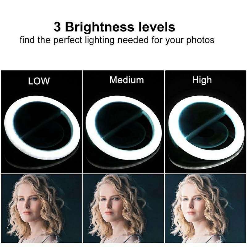 Anillo de luz LED con 3 modos  - Photography Lighting Overhead reseña y precio