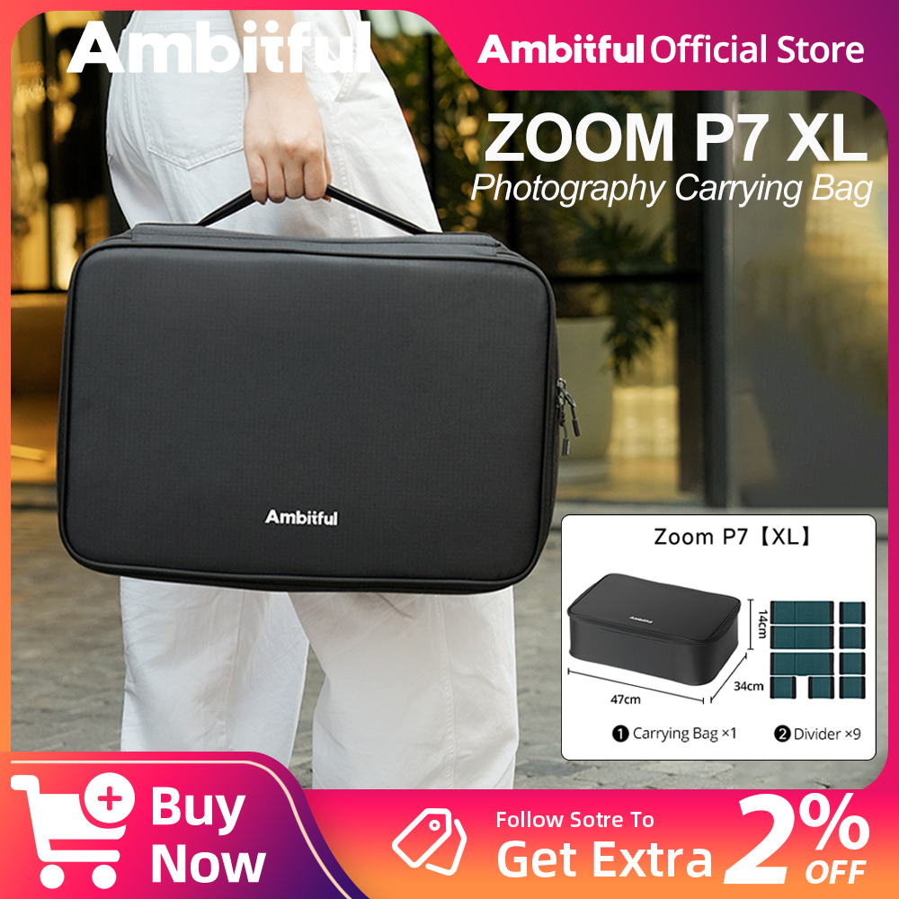 Ambitful ZOOM P7II XL bolsa de - Photography Lighting Bag reseña y precio