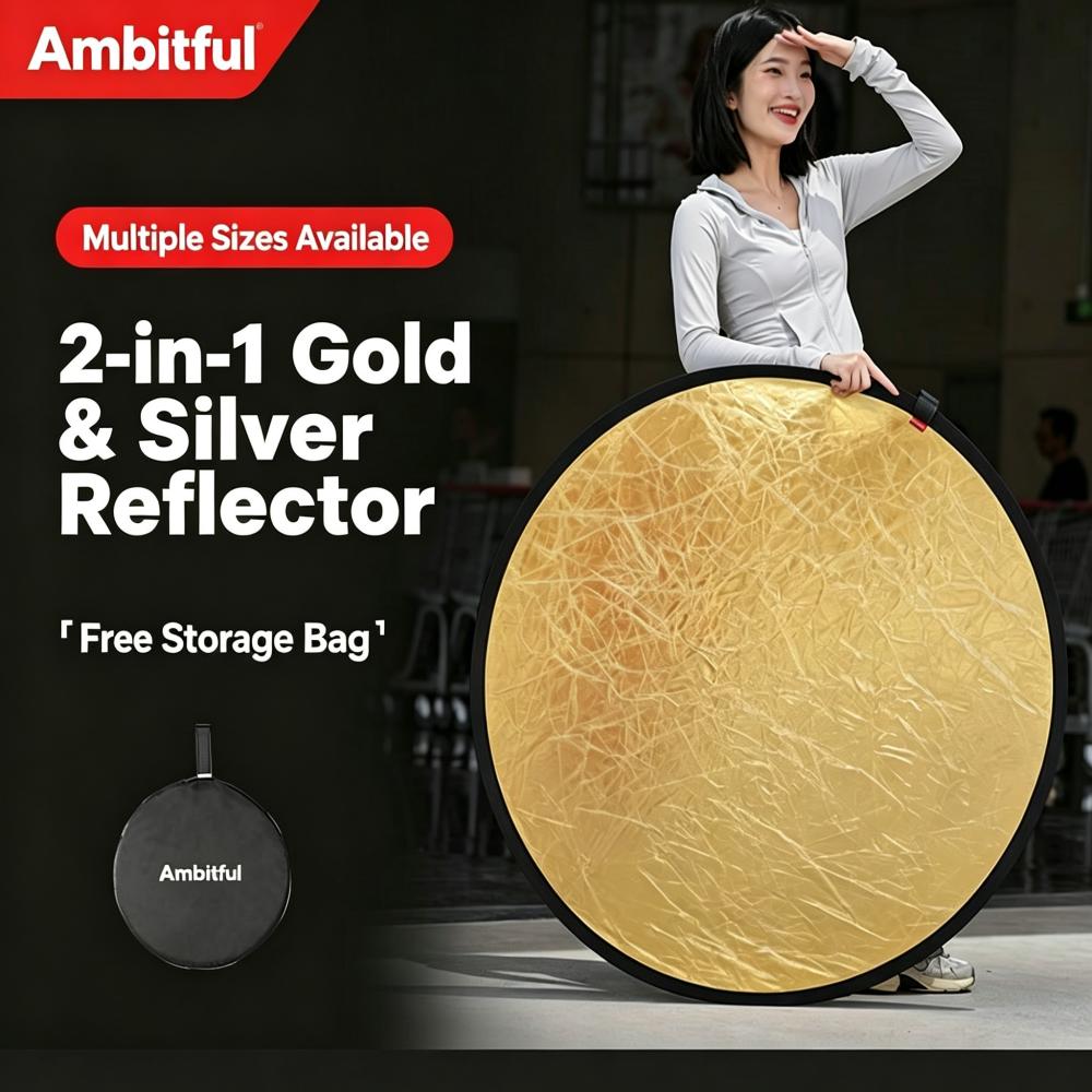Ambitful 2 en 1, Difusores de  - Reflector Disc Silver reseña y precio