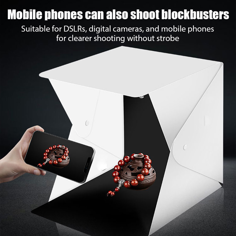 Caja de luz plegable portátil  - Photography Lighting And Background reseña y precio
