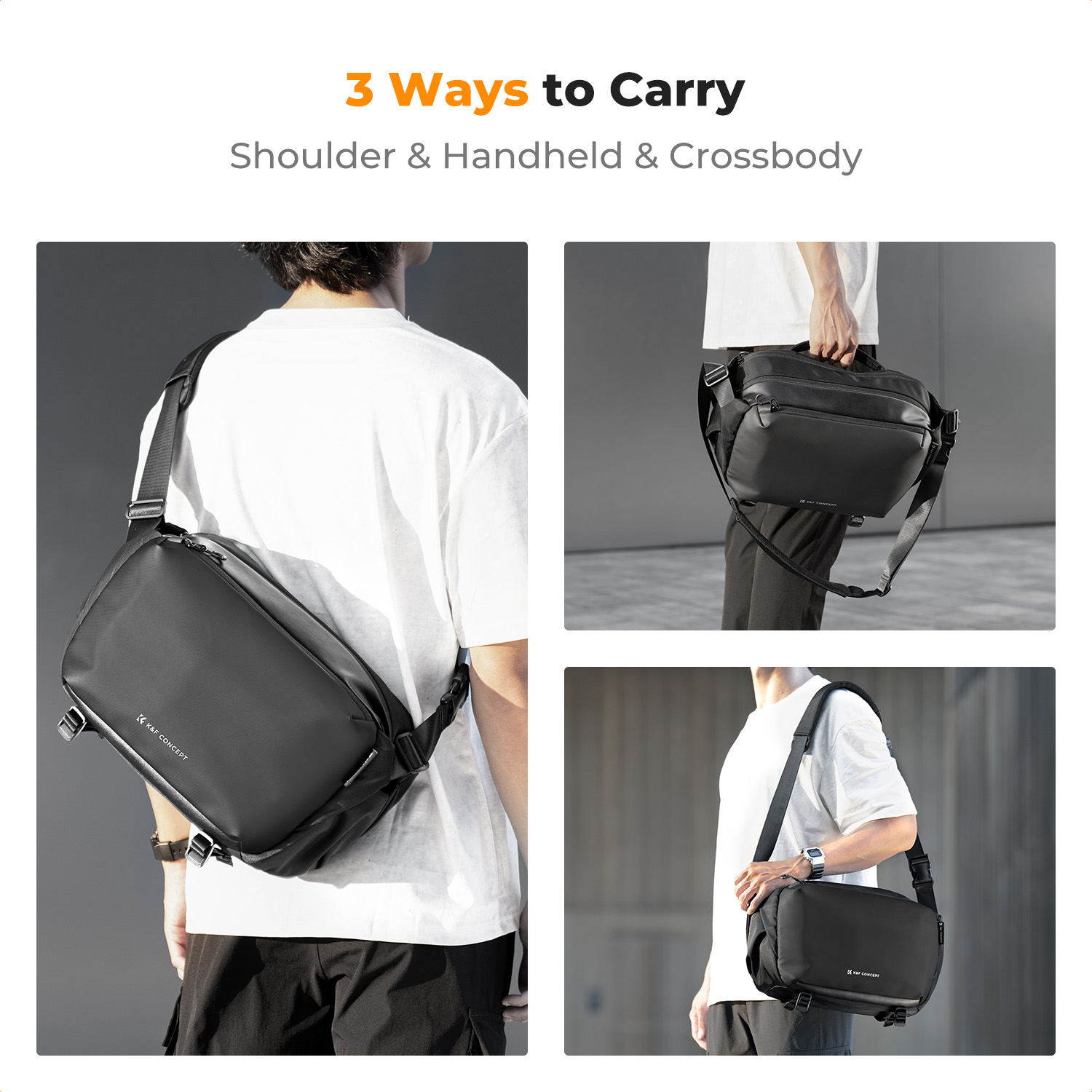 K&F CONCEPT-Bolso bandolera pa - Photography Lighting Bag reseña y precio