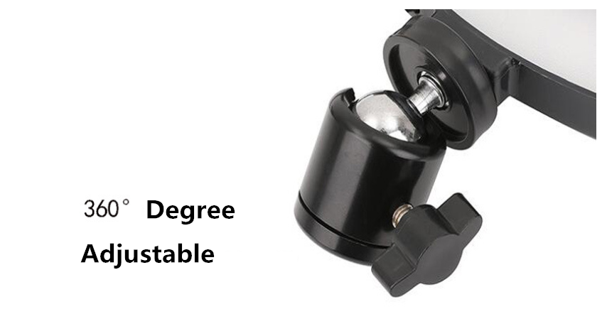 Anillo de luz LED para selfies - Photography Lighting Overhead reseña y precio