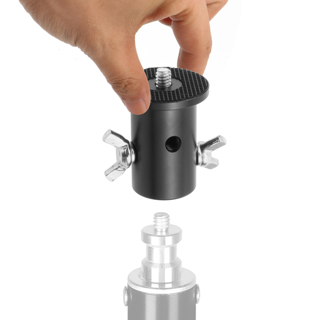 Adaptador de soporte de luz pa - Photography Lighting Flash reseña y precio