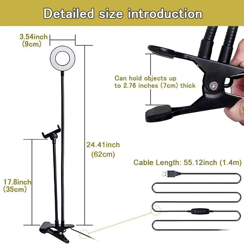 Soporte Universal Flexible par - Photography Lighting Overhead reseña y precio
