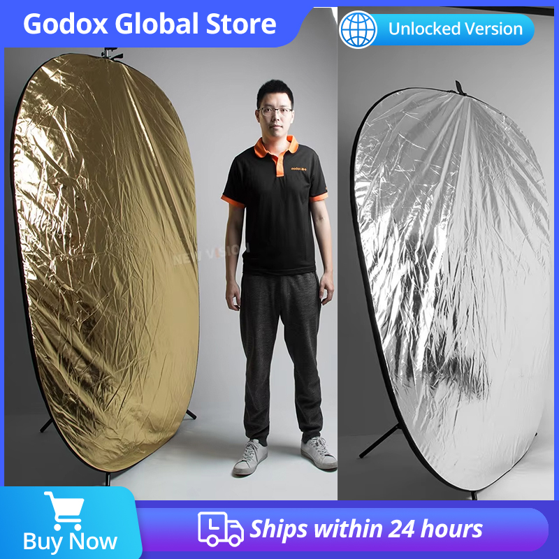 Godox 2 en 1 Reflector multidi - Reflector Disc Silver reseña y precio