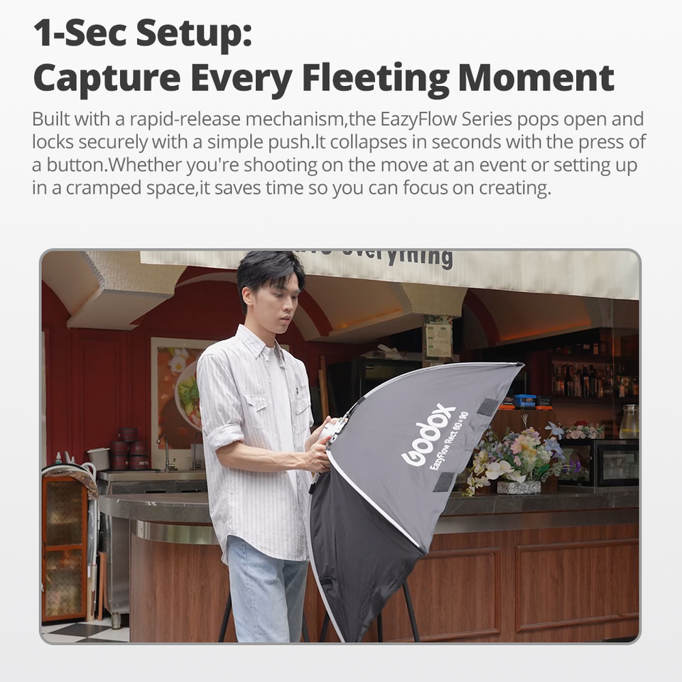 Godox EazyFlow Series: difusor - Photography Lighting Flash reseña y precio