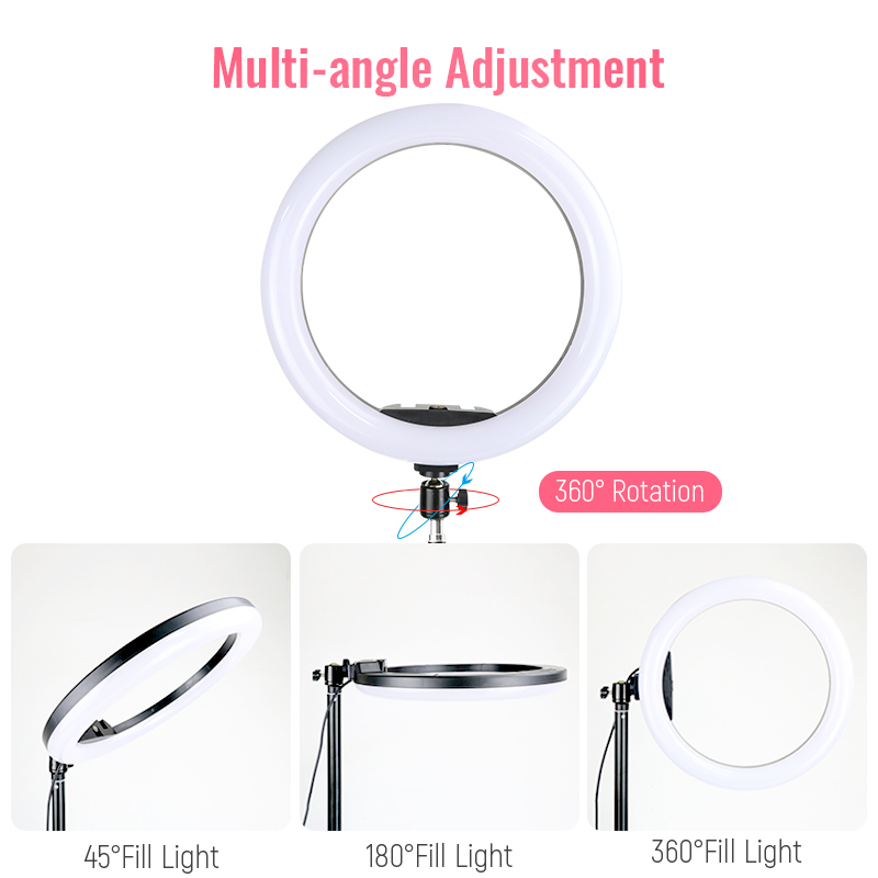 Anillo de luz Led RGB de 12 pu - Photography Lighting Overhead reseña y precio