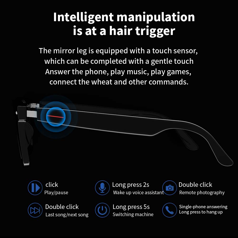 Gafas inteligentes SENBONO E13 - Photography Lighting Devices reseña y precio
